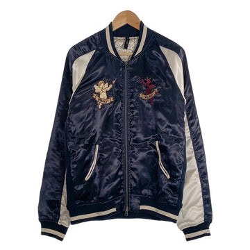 glamb グラム Shepherd's God blouson シェパーズゴッドブルゾン スカジャン ネイビー GB13AT/JKT05 Size 3 福生店