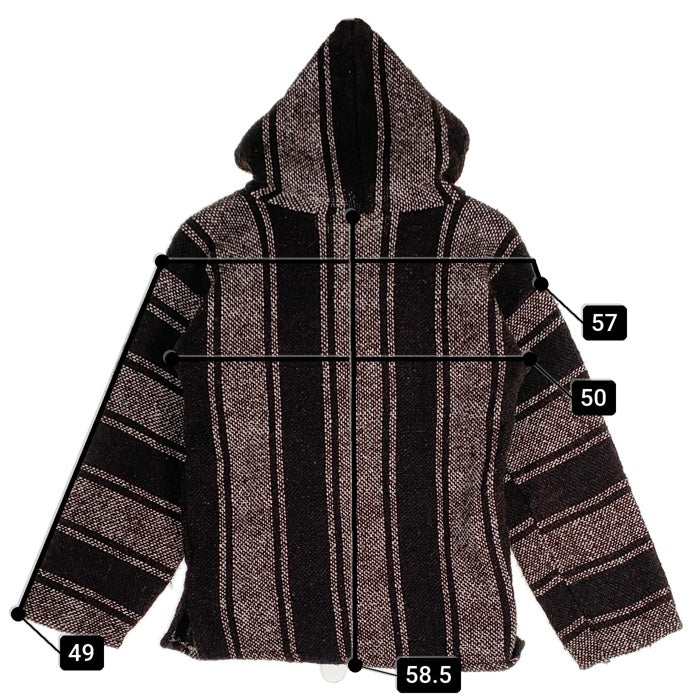 MEXICAN PARKA メキシカンパーカー ブラック ホワイト Size S相当 福生店