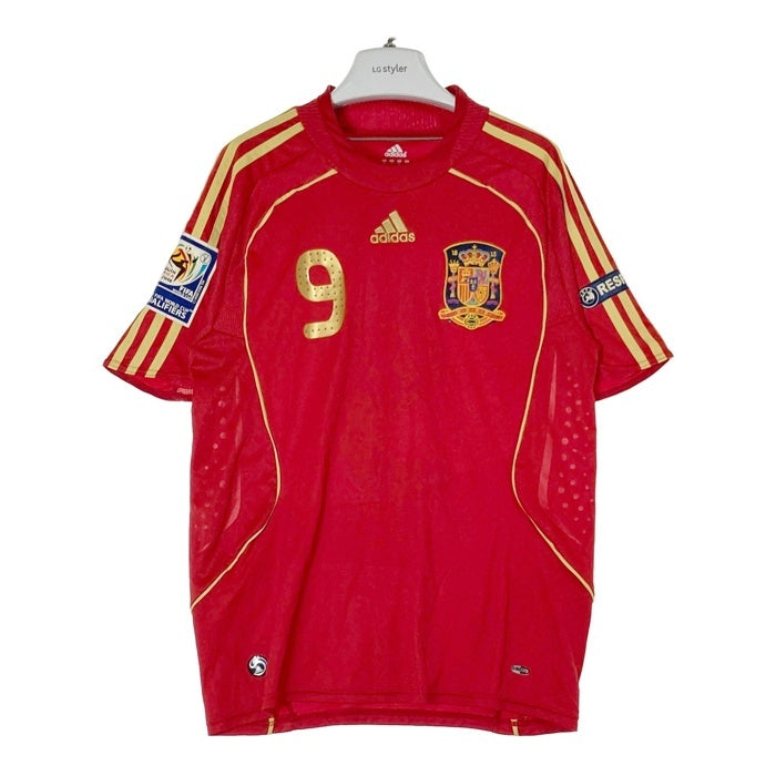 adidas アディダス スペイン代表 2010年 ワールドカップ ホーム フェルナンド・トーレス ユニフォーム レッド sizeM 瑞穂店