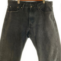 Levi's リーバイス 505 デニムパンツ ブラック 505-0260 Size w36 L29 福生店