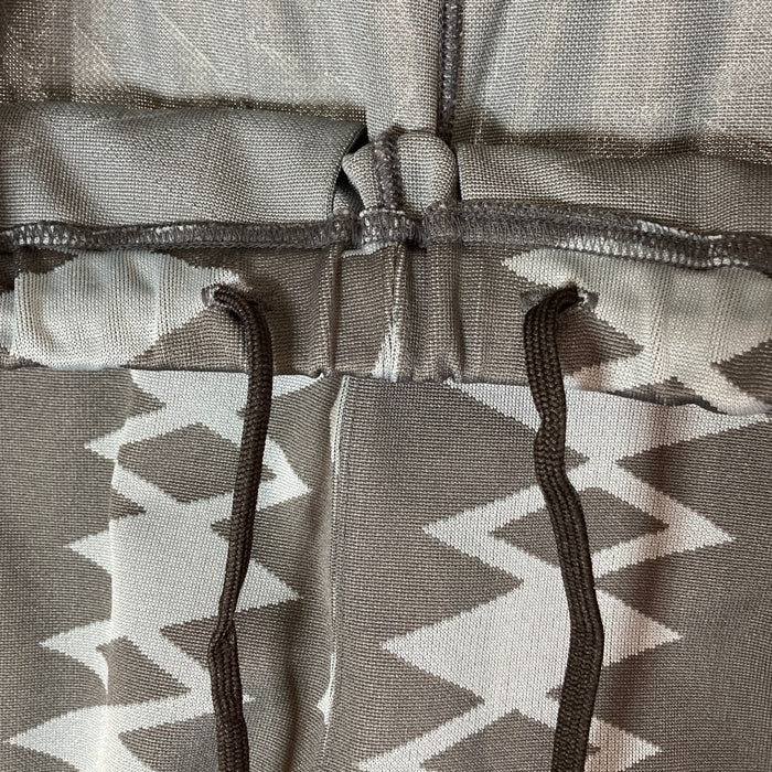 South2 West8 サウスツーウエストエイト MR819 String Sweat Pant Poly JQ Native ストリング スウェットパンツ ネイティブ柄 グレー sizeXS 瑞穂店