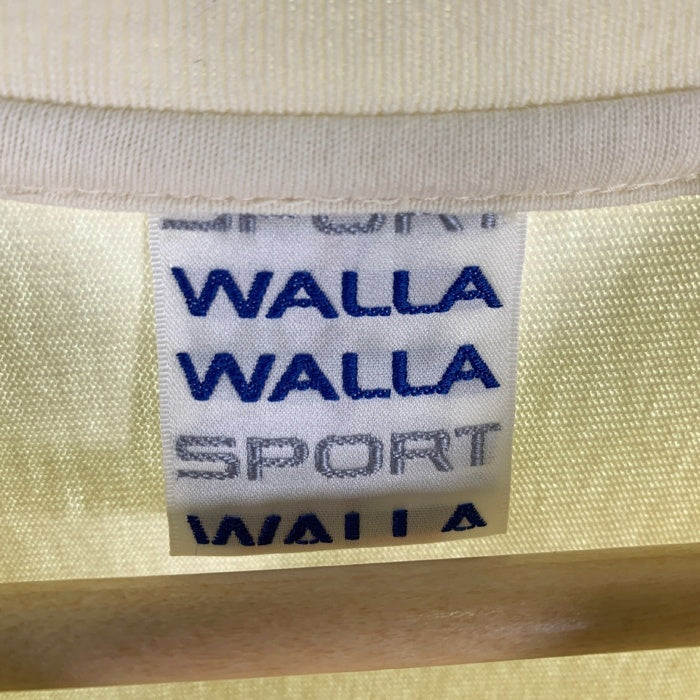 WALLA WALLA SPORTS ワラワラ スポーツ FOOTBALL SHIRTS ナンバリング フットボールシャツ 五分袖 生成り Size L 福生店