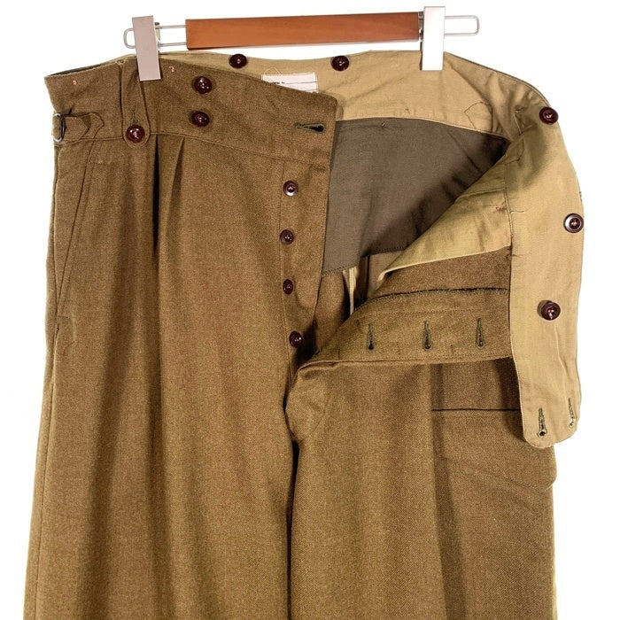 オーストラリア軍 ウール トラウザーパンツ カーゴ オリーブ M.TX ヴィンテージ Size 18 福生店