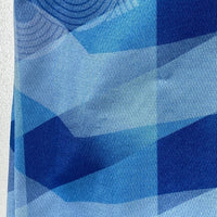 UMBRO アンブロ ×(C)OVER FOOTBALL SHIRT ブルー 総柄 sizeM 瑞穂店