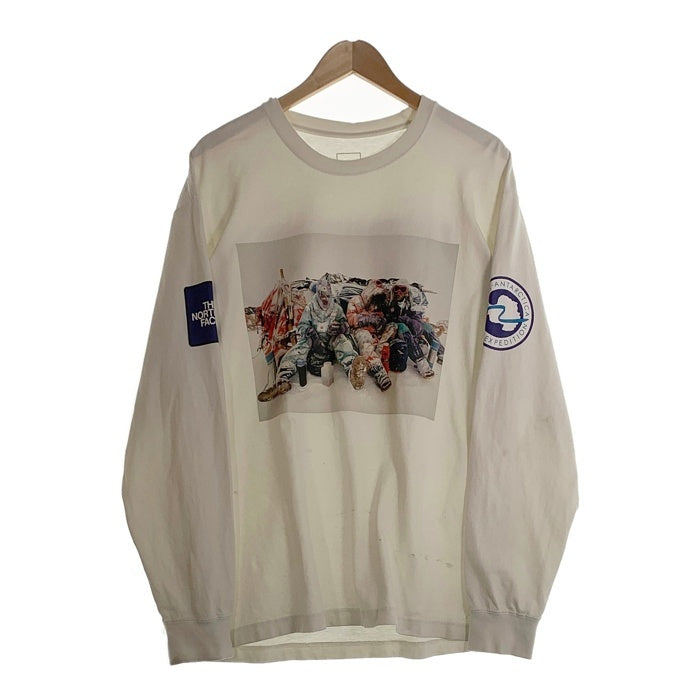 THE NORTH FACE ノースフェイス TRANS ANTARCTICA トランス アンタークティカ 長袖 Tシャツ ホワイト NT82230 Size XXL 福生店