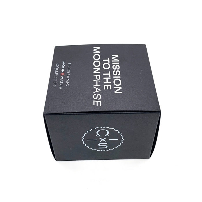 OMEGA オメガ SWATCH スウォッチ MISSION TO THE MOONPHASE BIOCERAMIC MOONSWATCH COLLECTION 腕時計 ブラック 福生店