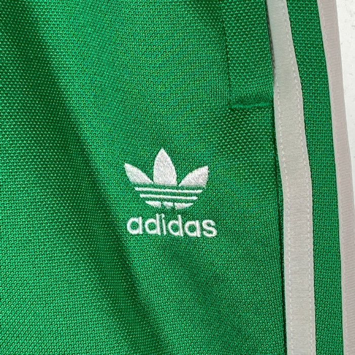 adidas アディダス アディカラー クラシックス+ ワイドレッグトラックパンツ II5771 シルバーメタリック×グリーン sizeXL 瑞穂店