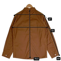 Attractions アトラクションズ コットン カバーオール ブラウン やや薄手 Size 38 福生店