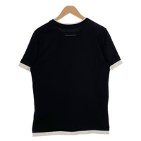 MM6 Maison Margiela エムエムシックス メゾンマルジェラ 22SS T-SHIRT プリントTシャツ ブラック レディース S52GC0226 S24311 Size S 福生店