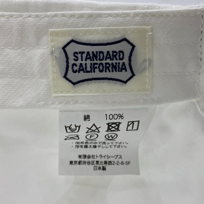 STANDARD CALIFORNIA スタンダードカリフォルニア SD Cap Back Satin Cap アジャスター キャップ ホワイト ブルー 福生店