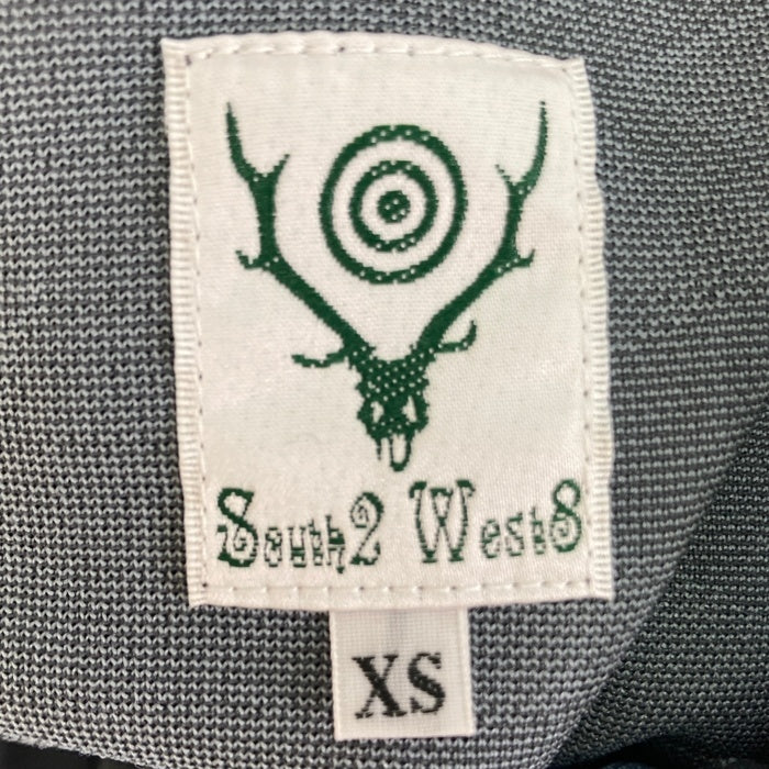 South2 West8 サウスツーウエストエイト MR819 String Sweat Pant Poly JQ Native ストリング スウェットパンツ ネイティブ柄 グレー sizeXS 瑞穂店