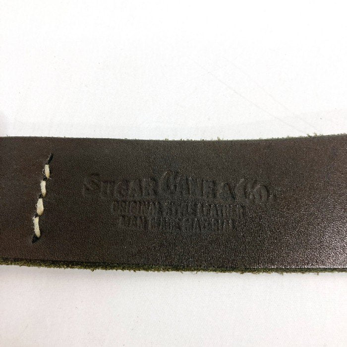SUGAR CANE シュガーケーン レザーベルト ブラック size32 瑞穂店