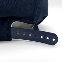 90's~ MLB デトロイト・タイガース スナップバックベースボールキャップ ネイビー USA製 ANNCO 福生店