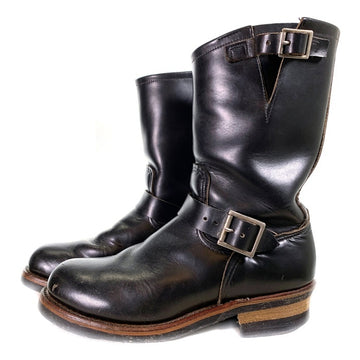 RED WING レッドウィング PT99 2268 レザーエンジニアブーツ ブラック スチールトゥ 灰芯 Size US 9D (27cm) 福生店
