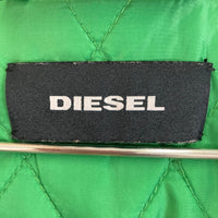 DIESEL ディーゼル 00SKMV-W-SUN-REV-0SATP バックロゴ 中綿 ジャケット グリーン sizeS 瑞穂店