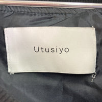 Utusiyo ウツシヨ USAZU0923001 MA-1 秒夏 変形フライトジャケット ブラック sizeF 瑞穂店