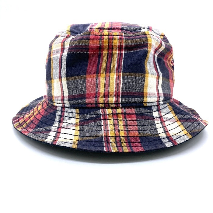 Stussy ステューシー マドラスチェック バケットハット ネイビー sizeL-XL 瑞穂店