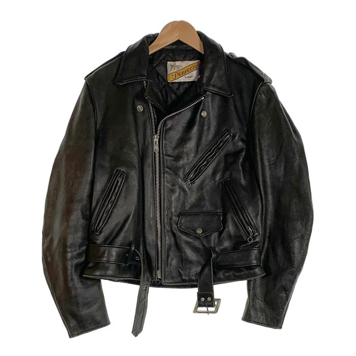 Schott ショット 613 ワンスター レザー ダブルライダースジャケット ブラック Size 38 福生店