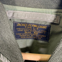 Real McCOY'S リアルマッコイズ L-2 フライトジャケット MIL-J-5391 グリーン Size 40 福生店