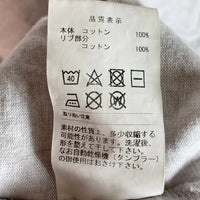 DESCENDANT ディセンダント ワンポイントロゴ刺繍 Tシャツ グレー size3 瑞穂店