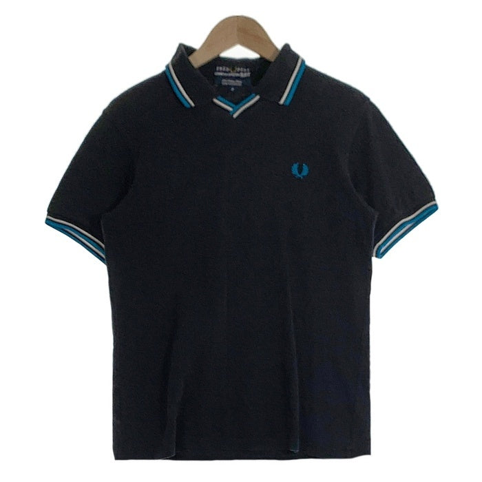 FRED PERRY フレッドペリー COMME de GARCONS コムデギャルソン 半袖 ポロシャツ ブラック Size S 福生店