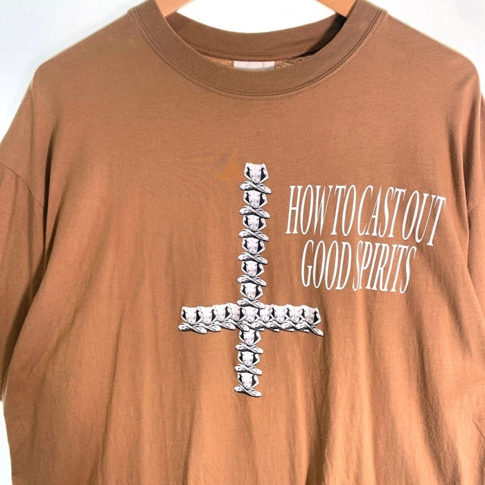 Stockholm(Surfboard)Club ストックホルムサーフボードクラブ プリントTシャツ ブラウン Size XL 福生店