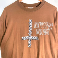 Stockholm(Surfboard)Club ストックホルムサーフボードクラブ プリントTシャツ ブラウン Size XL 福生店