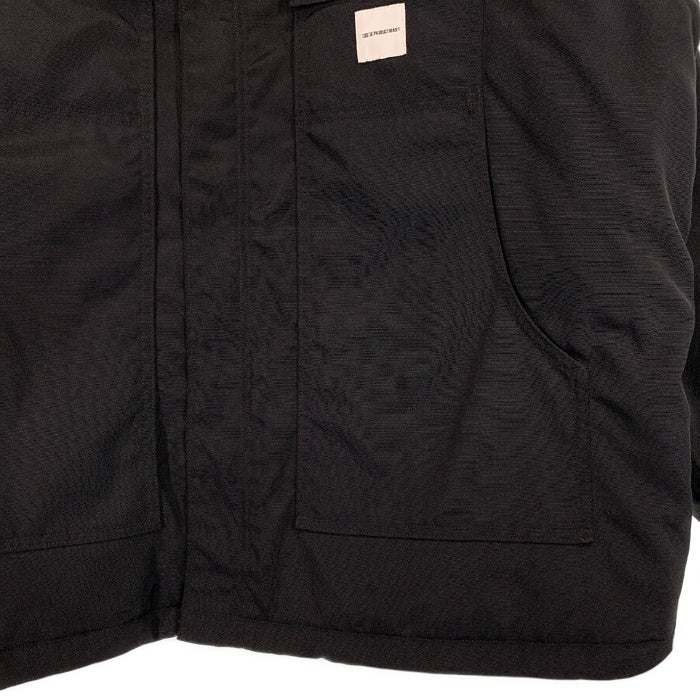 COOTIE クーティー 24AW Padded Nylon OX Work Short Coat パデッド ナイロン ワークショートコート ジャケット ブラック 中綿 オーバーサイズ Size S 福生店