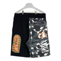 A BATHING APE エイプ CITY CAMO TIGER SHARK SWEAT SHORTS タイガー シャーク スウェットショーツ sizeXL 瑞穂店