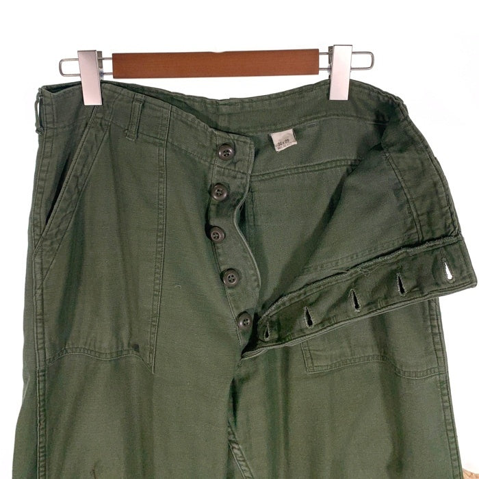 60's U.S.ARMY 米軍 ベイカーパンツ オリーブ 8405-782-3172 OG-107 67年会計 Size 34×29 福生店
