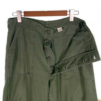 60's U.S.ARMY 米軍 ベイカーパンツ オリーブ 8405-782-3172 OG-107 67年会計 Size 34×29 福生店
