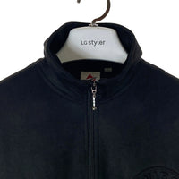 AVIREX アヴィレックス 783-3130022 直営店限定 EMBOSS STAND ZIP JACKET エンボス スタンドジップジャケット ブラック sizeM 瑞穂店