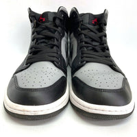NIKE ナイキ 554724-096 AIR JORDAN 1 MID スニーカー ブラック size26.5cm 瑞穂店
