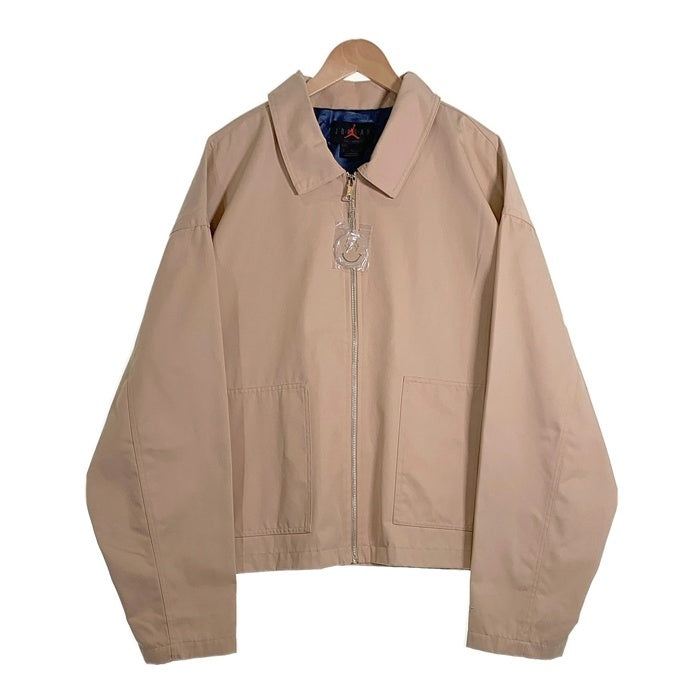 NIKE ナイキ JORDAN BRAND ジョーダンブランド J Balvin ジェイバルヴィ M J JB WVN JKT ジップアップ ウーヴン ジャケット ベージュ FJ6135-296 Size XL 福生店