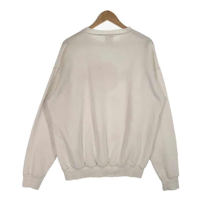 80-90's Hard Rock Cafe ハードロックカフェ プリント スウェットクルーネックトレーナー ホワイト Size XL 福生店