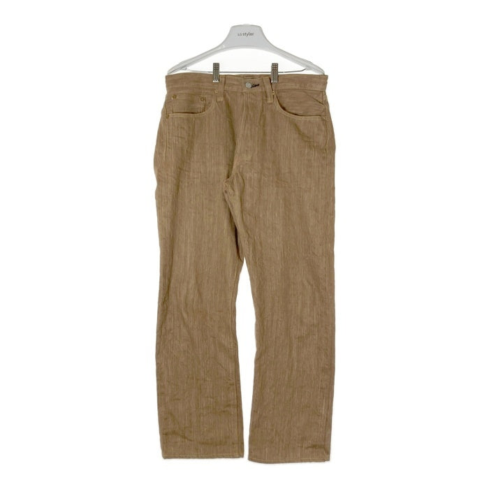SUGAR CANE シュガーケーン SC40302 砂糖黍 柿渋染 セルビッジ デニムパンツ ブラウン size32 瑞穂店