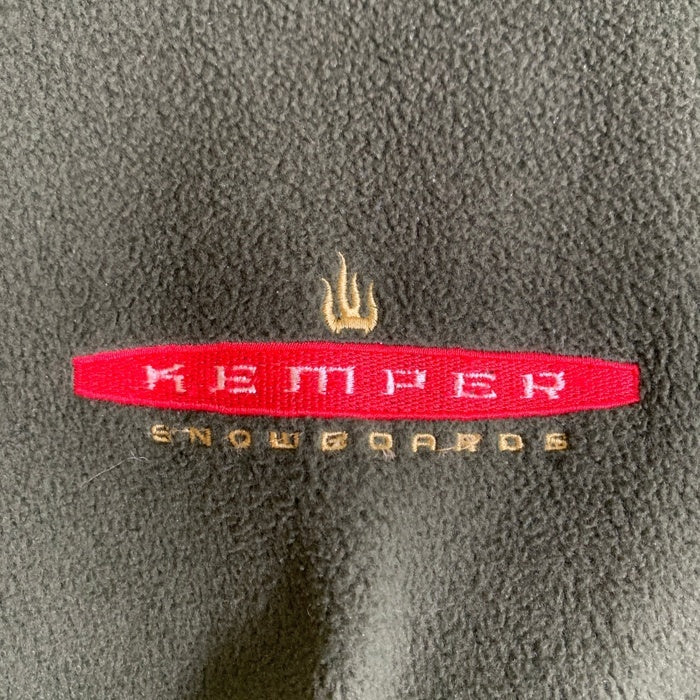 KEMPER SNOWBOARD ケンパー モックネック フリースプルオーバートップ モスグリーン Size XL 相当 福生店
