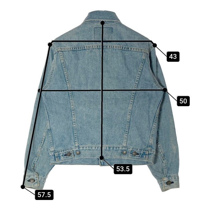 Levi's リーバイス 71557-0214 ボタン裏J30 日本製 BIGE復刻 トラッカージャケット Gジャン ライトインディゴ size36 瑞穂店