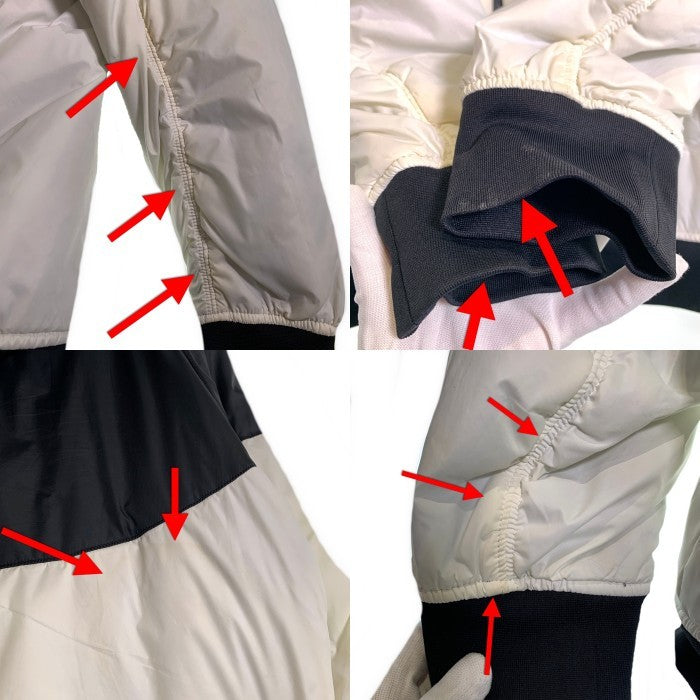 NIKE ナイキ NSW ウィンドランナー リバーシブル ジップアップジャケット 中綿 ブラック ホワイト DB5084-010 Size XXL 福生店