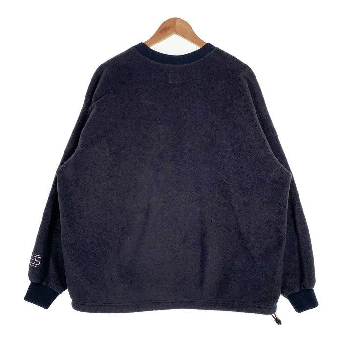 SEESEE シーシー CREWNECK FLEECE クルーネック フリース プルオーバー ネイビー Size L 福生店