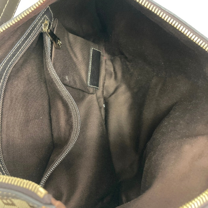BALLY バリー モノグラム Bロゴ レザー キャンバス ショルダーバッグ 肩掛け ベージュ 瑞穂店
