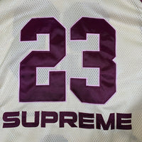 SUPREME シュプリーム 23SS Perfect Season Football Jersey パーフェクトシーズン フットボールジャージ メッシュ クリーム ピンク Size XXL 福生店