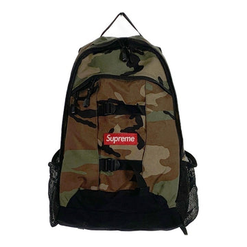 Supreme シュプリーム 14SS Logo Backpack ロゴ バックパック リュック ウッドランドカモ 福生店