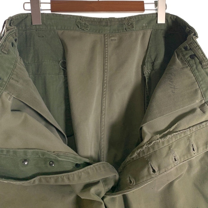 40's U.S. ARNY 米軍 13スターボタン M-43 フィールド トラウザー パンツ オリーブ Size ウエスト約101cm 福生店