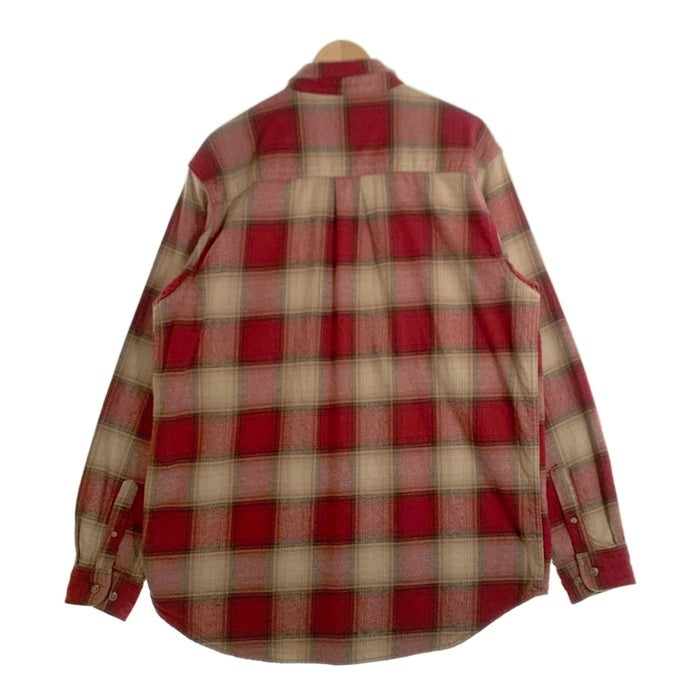 FIELD & STREAM フィールド アンド ストリーム 長袖 オンブレ チェック シャツ レッド Size XL-TALL 福生店
