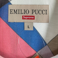 SUPREME シュプリーム Emilio Pucci エミリオ プッチ 21SS Soccer Jersey サッカージャージー ピンク Size L 福生店