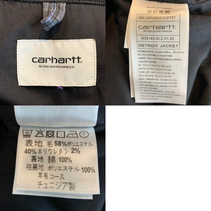 Carhartt W.I.P. カーハート DETROIT JACKET デトロイトジャケット ウール チェック グレー Size S 相当 福生店