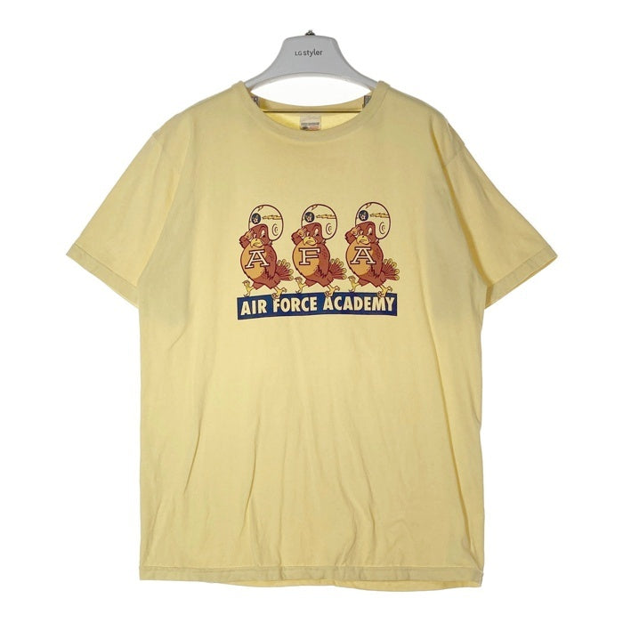 BuzzRickson's バズリクソンズ BR78018 AIR FORCE ACADEMY Tシャツ イエロー sizeXL 瑞穂店