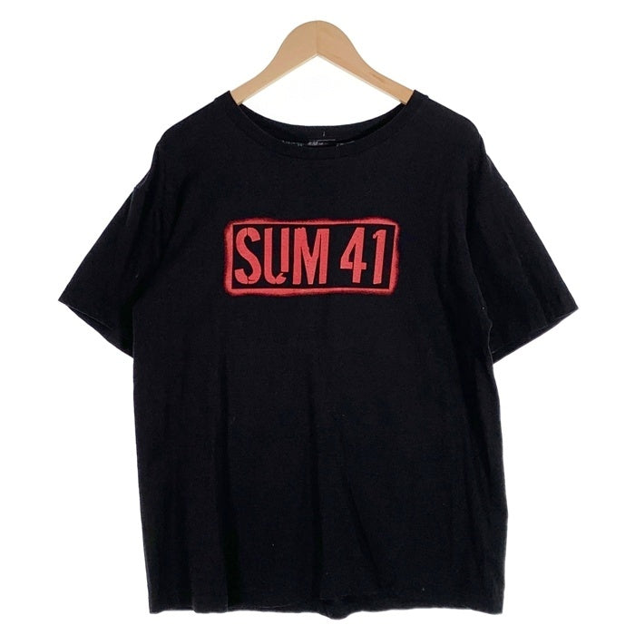 00's SUM41 サムフォーティーワン プリントTシャツ ブラック