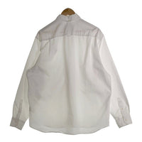 F.C.R.B. F.C.Real Bristol エフシーレアルブリストル COOLMAX EMBLEM BIG Ｂ.D. SHIRT 長袖 ボタンダウン シャツ ホワイト FCRB-232073 Size XL 福生店